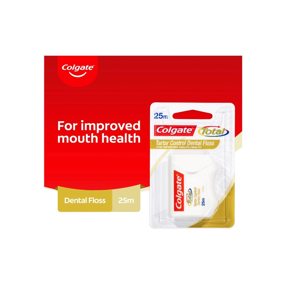 Chỉ Nha Khoa Colgate Total Tartar Control Dental Floss 25m