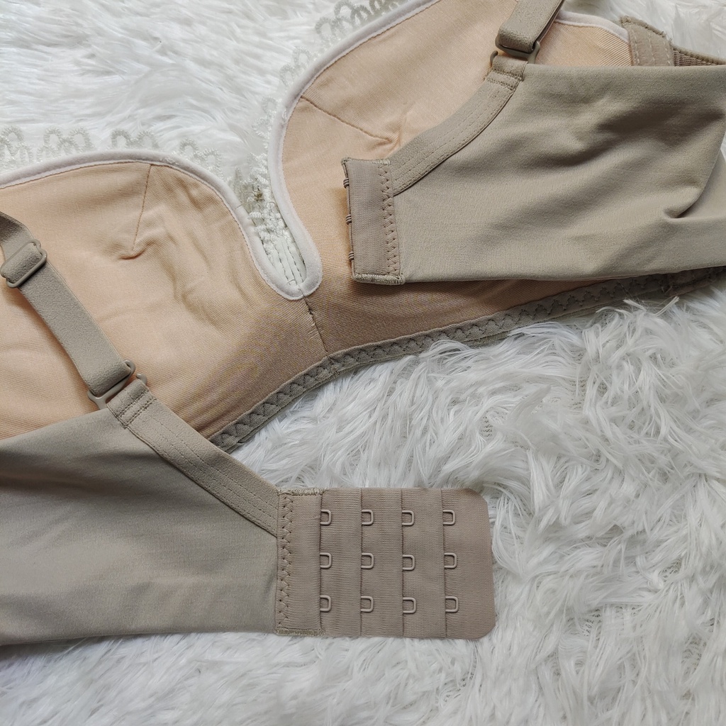 Áo Ngực Cotton  Phối Ren Không Gọng Siêu Nâng Quyến Rũ - Áo Lót Nữ