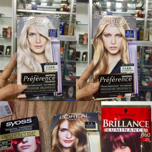 Thuốc nhuộm tóc L'oreal - Paris