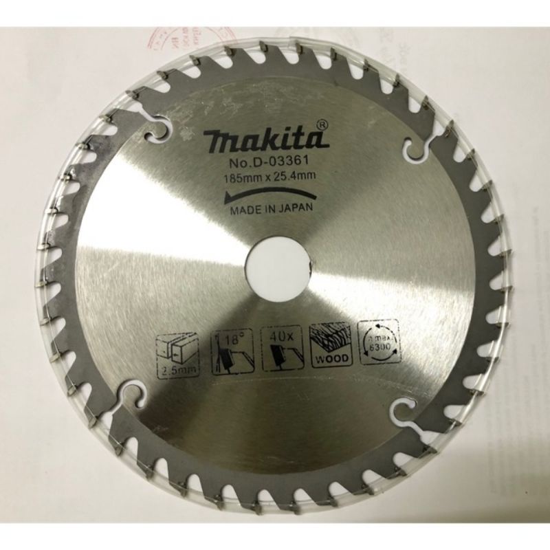 lưỡi cắt gỗ Makita 180mm