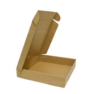 [SIÊU ĐỘC] 10 hộp carton size 52x35x6,5 nắp gài thời trang