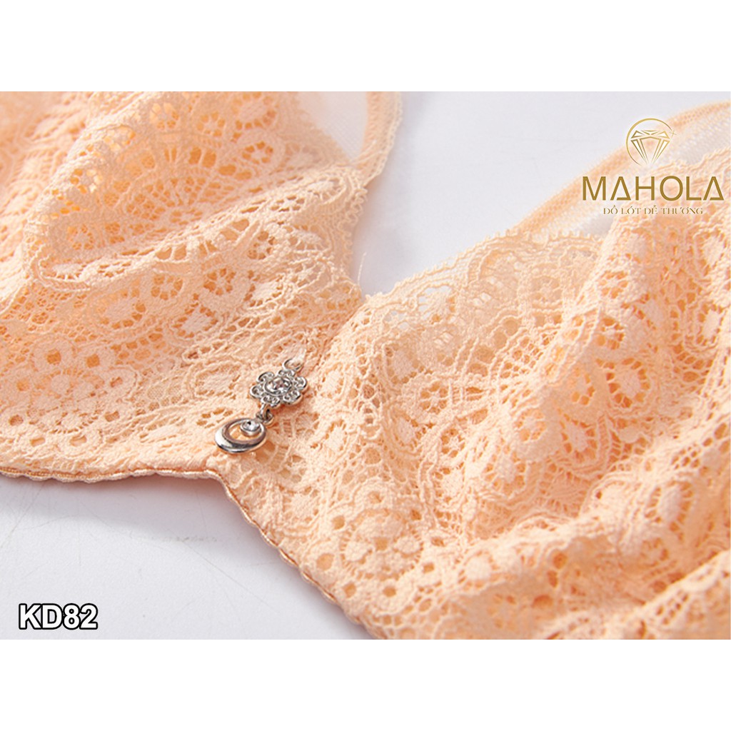 Áo Lót Ren Mềm Đệm Mỏng Có Gọng Cao Cấp Mahola KD82