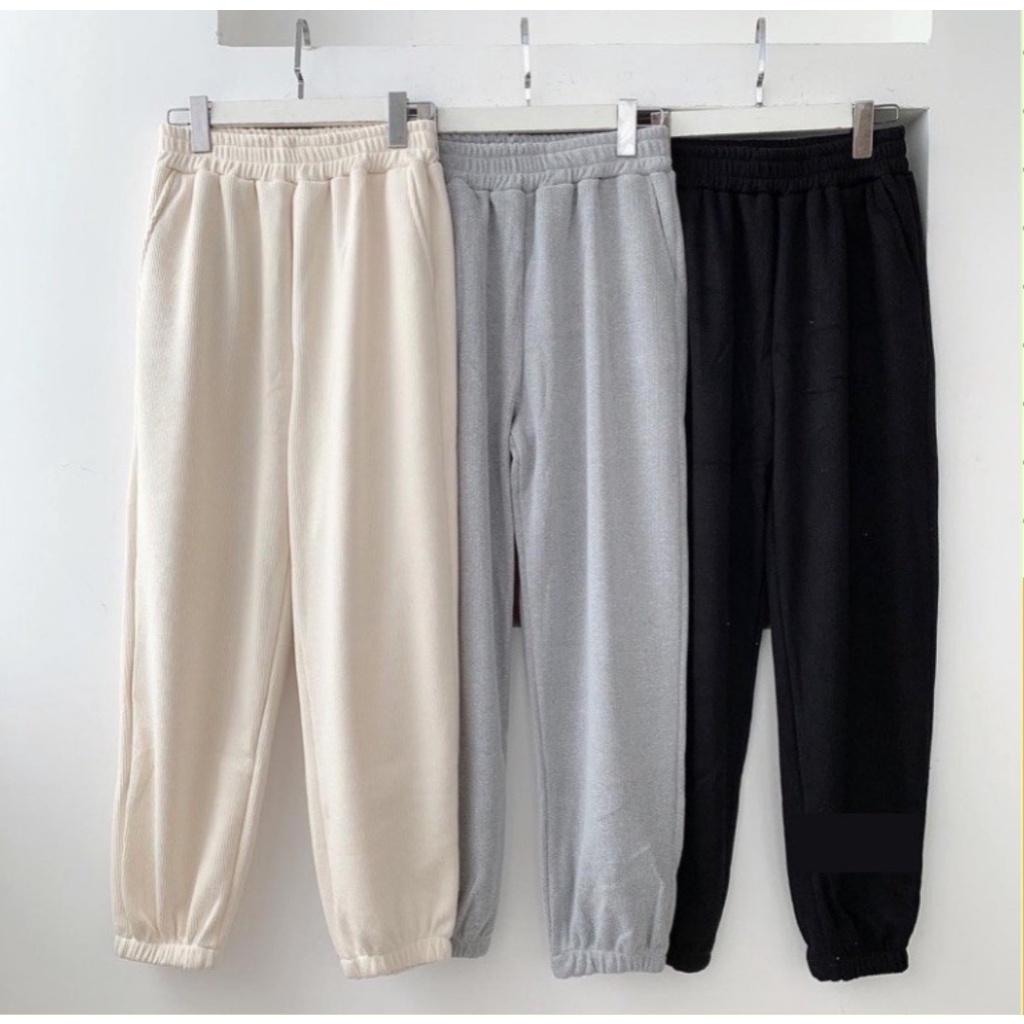 Quần boom nữ nhung tăm bo gấu hàng Quảng Châu dày 3 màu | BigBuy360 - bigbuy360.vn