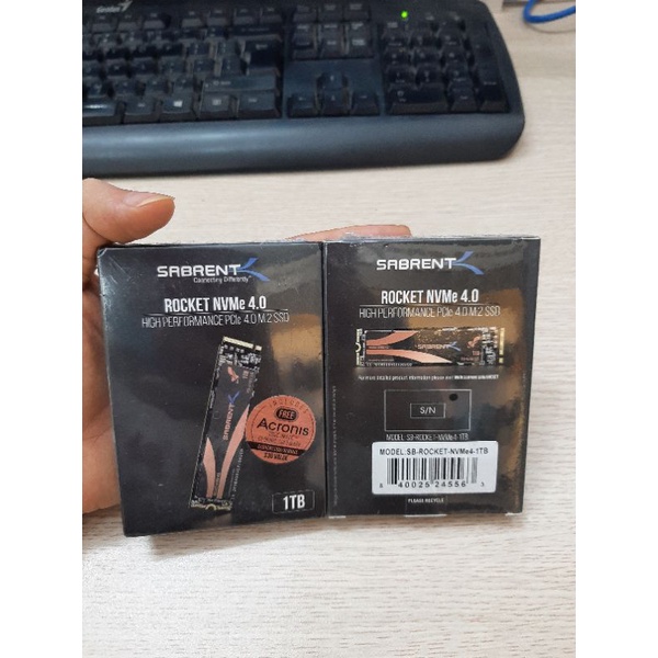 Ổ cứng SSD M2 PCIe Sabrent Rocket NVMe  - 1TB Gen 4 x4 - bảo hành 36 tháng