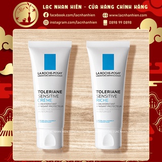 KEM DƯỠNG LA ROCHE-POSAY TOLERIANE SENSITIVE CREME VÀ TOLERIANE SENSITIVE RICHE CHO DA NHẠY CẢM