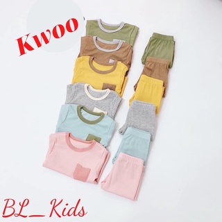Bộ thun gân mềm mịn cho bé trai/ bé gái cực xinh