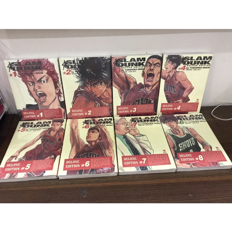 Slam Dunk full 9 tập ( 1 bìa, nguyên seal)