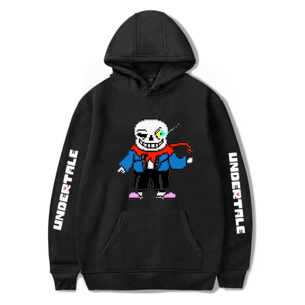 BÁN CHẠY - Áo Hoodie in hình bé Sans chibi - áo game giá siêu rẻ