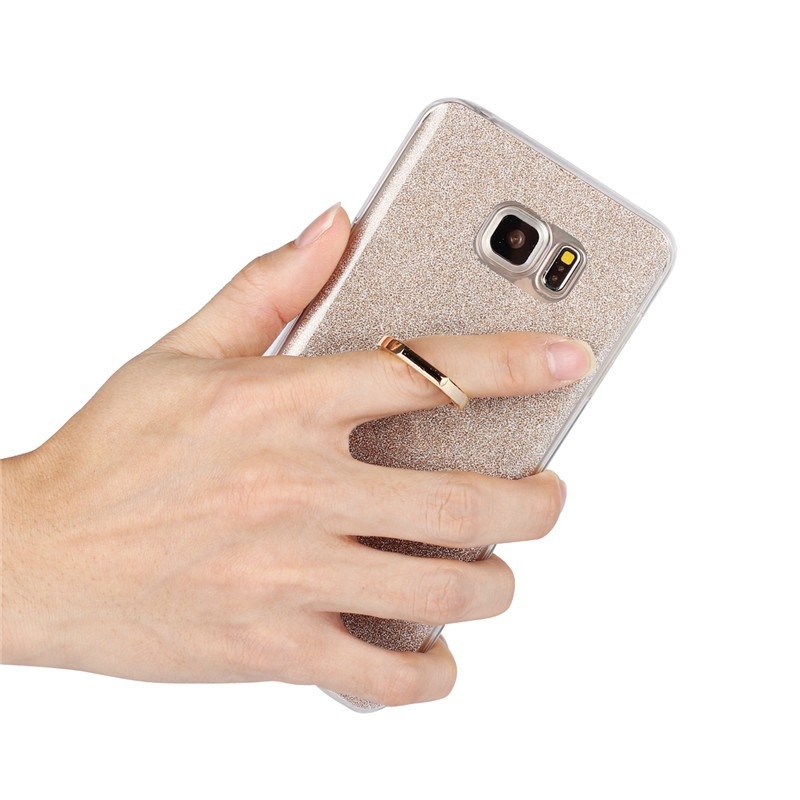 Ốp điện thoại kim tuyến có giá đỡ vòng nhẫn cho Samsung Galaxy Note 5 / n9200