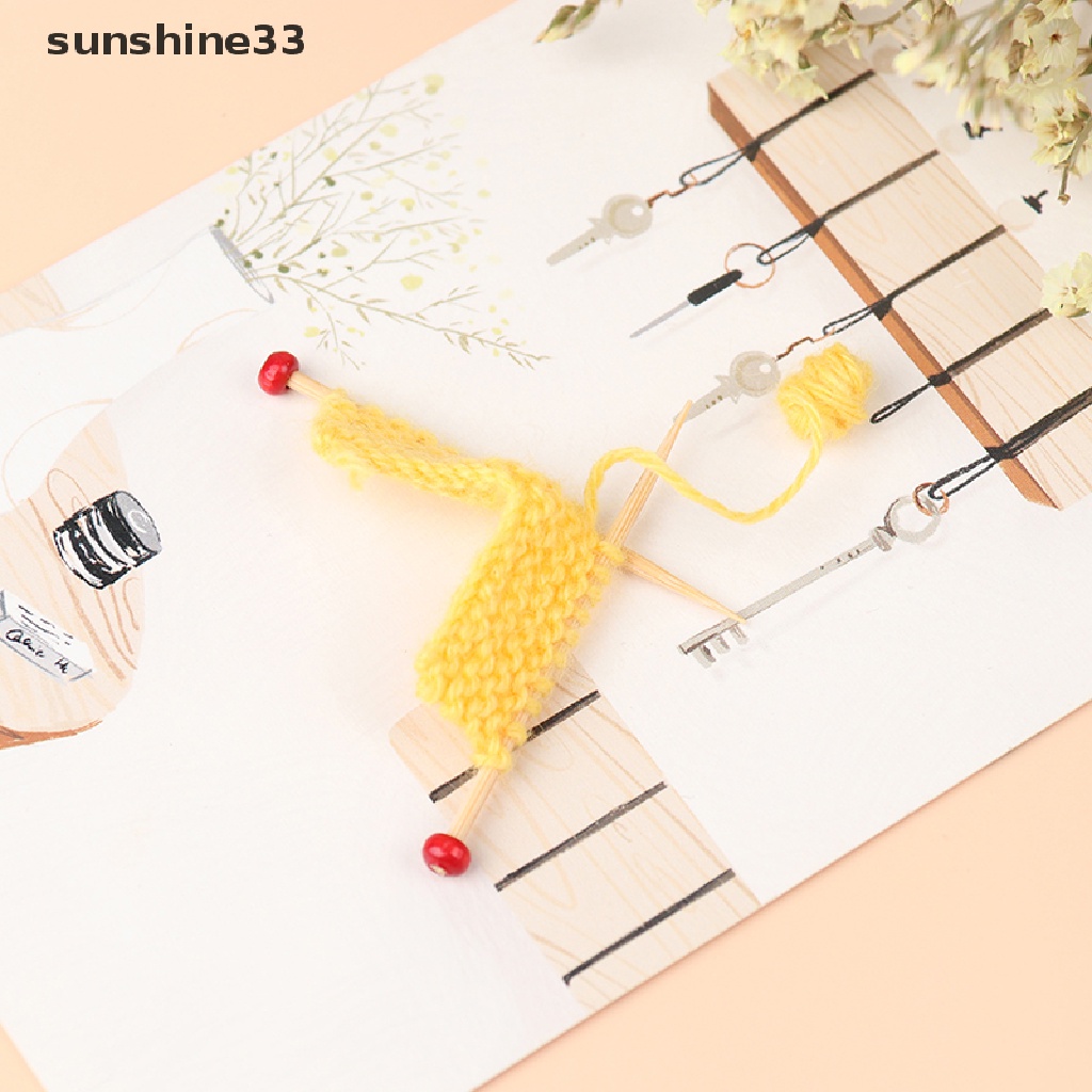 Áo Sweater Dệt Kim Thủ Công Nhiều Màu Sắc Xinh Xắn Cho Nhà Búp Bê