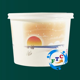 Set 50 Tô Giấy Đựng Thực Phẩm 520 ML - Xưởng Sản Xuất Trực Tiếp - Tô Tráng 2 Lớp Màng Cứng Cáp, Chắc Chắn