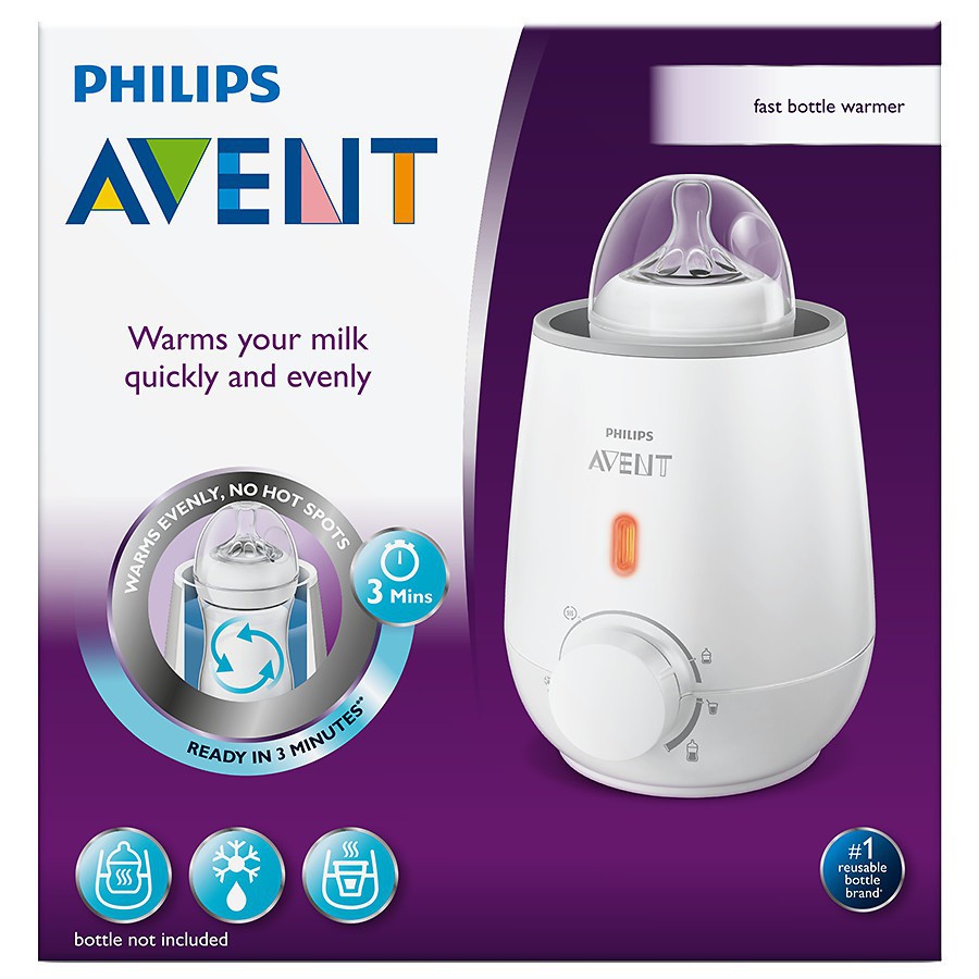 Máy hâm sữa 5in1 Philips AVENT SCF355/07 (220V) Mới