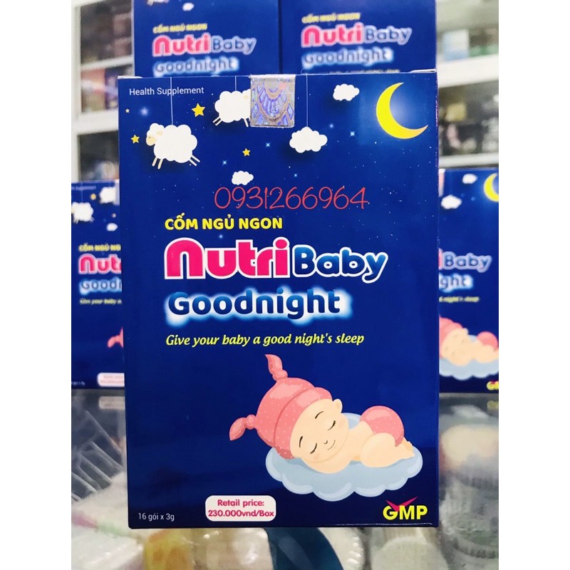 Nutribaby goodnight_cho bé yêu giấc ngủ ngon