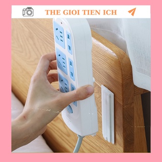 Miếng Dán Treo Tường Ổ Cắm Điện , Giá Đỡ Các Vật Dụng , Tiện Dụng Tháo Rời 88062 THẾ GIỚI TIỆN ÍCH