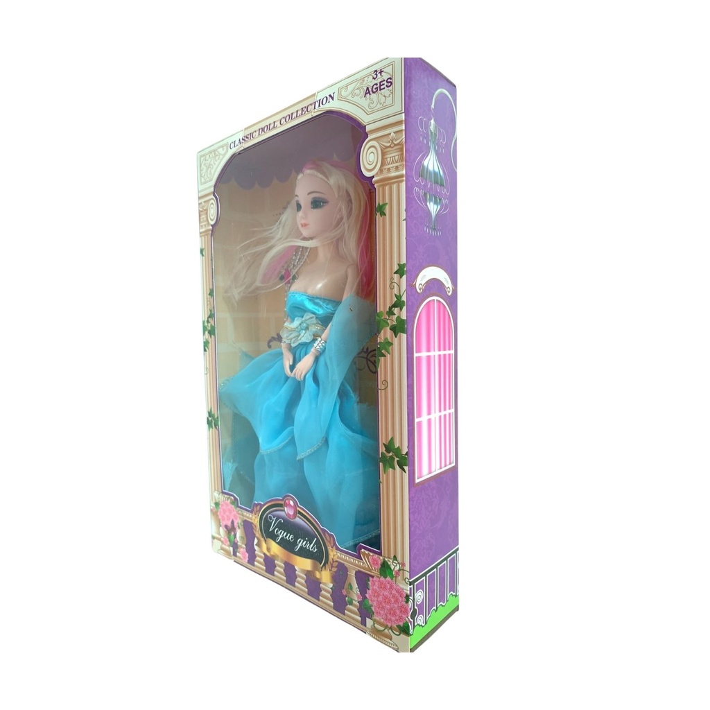 Búp Bê Barbie Cỡ Lớn Cao 30 cm Tặng Kèm Phụ Kiện - Đồ Chơi Búp Bê Elsa Công Chúa Cho Trẻ Em – 0628