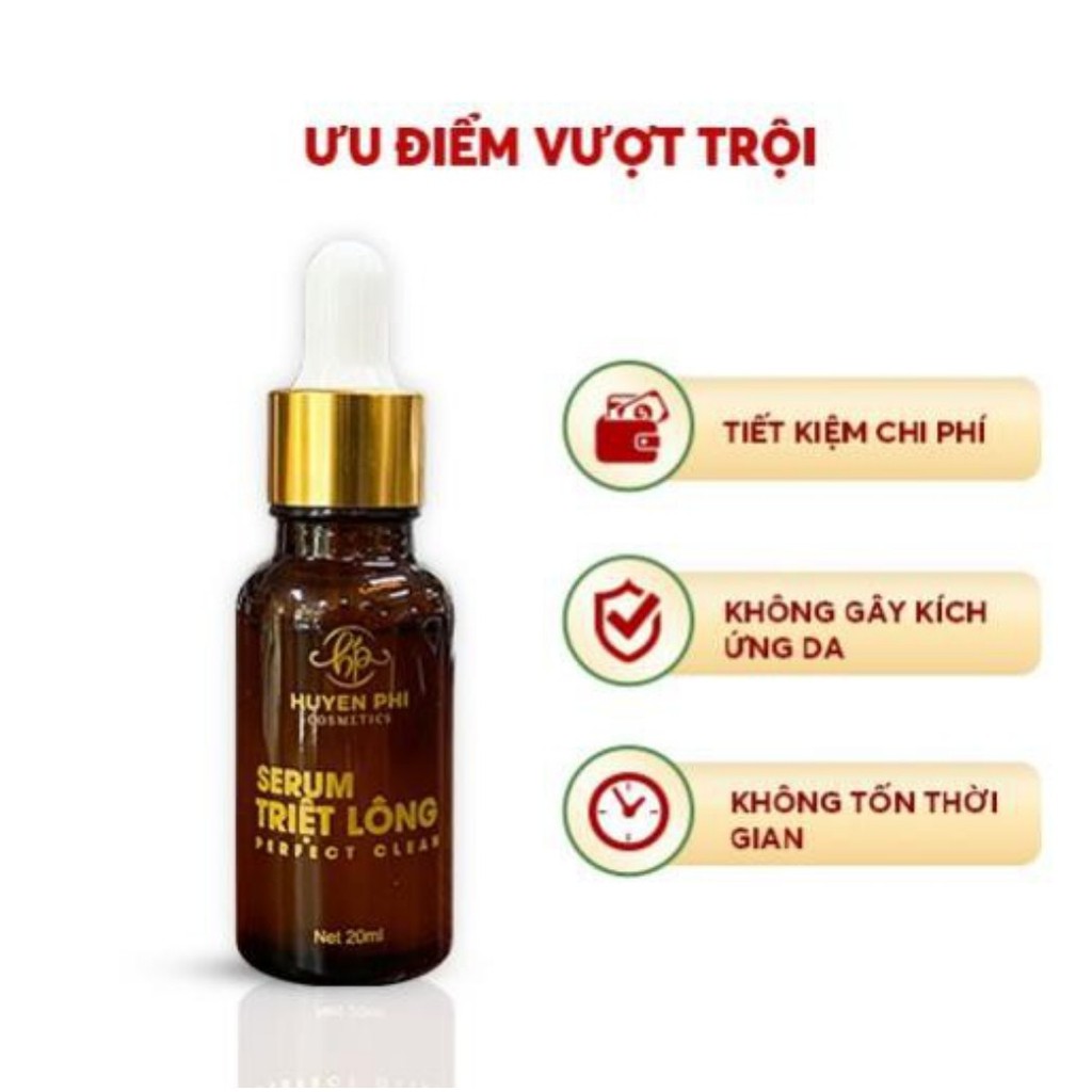 [Mã LTBAUAB7 giảm 7% đơn 99K] SERUM TRIỆT LÔNG VĨNH VIỄN an toàn, không đau rát, làm mềm mịn da