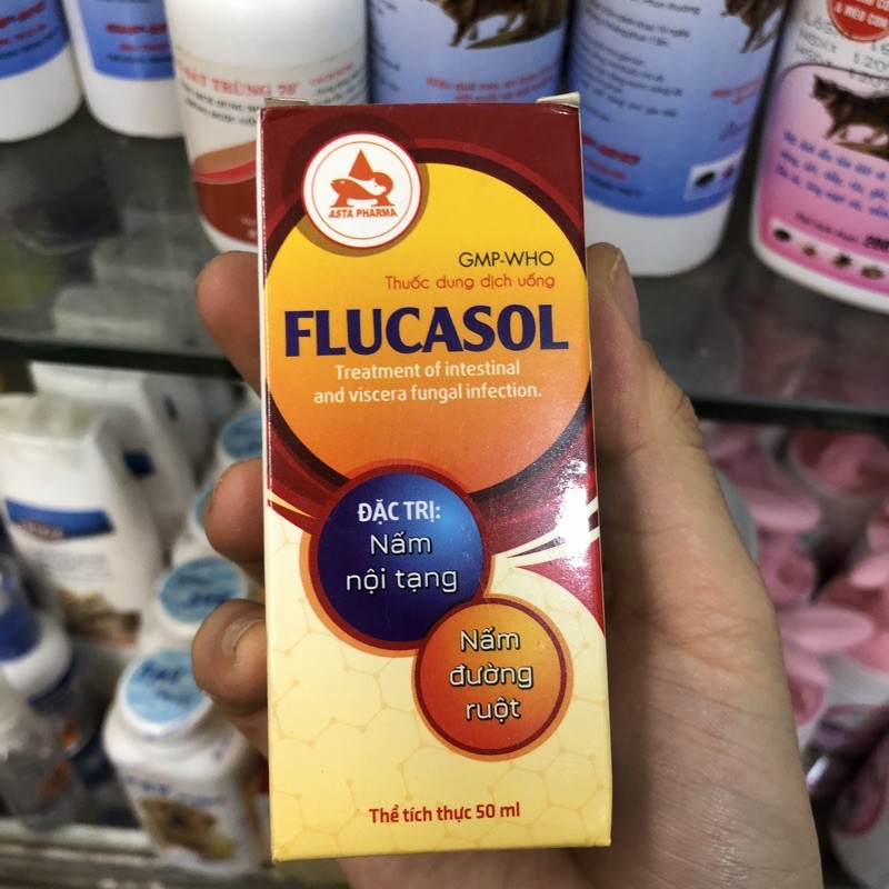 Nấm uống Flucasol 50ml - nấm nội tạng