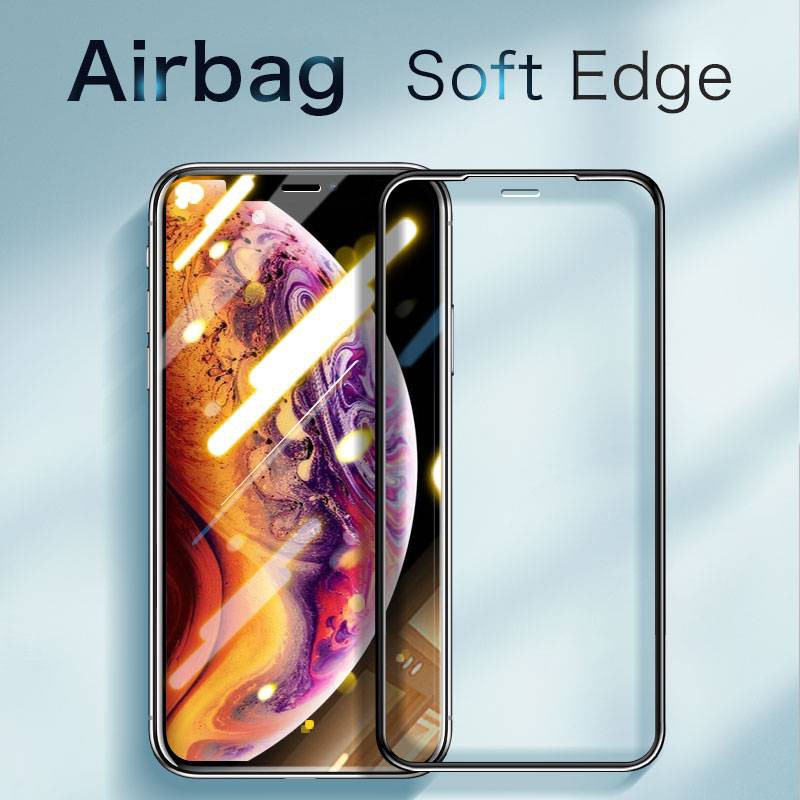 2021 Mẫu Mới Nhất 99D Kính Cường Lực Cạnh Mềm Cho iPhone 14 11 12 13 Pro Max Mini Chống Trầy Xước Ch
