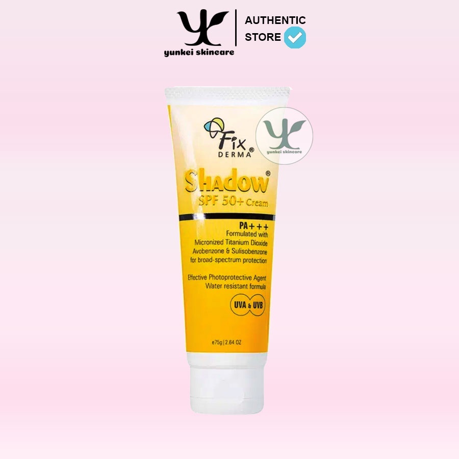 Kem chống nắng Fixderma Shadow SPF 50+ Cream, SPF 30+ Gel