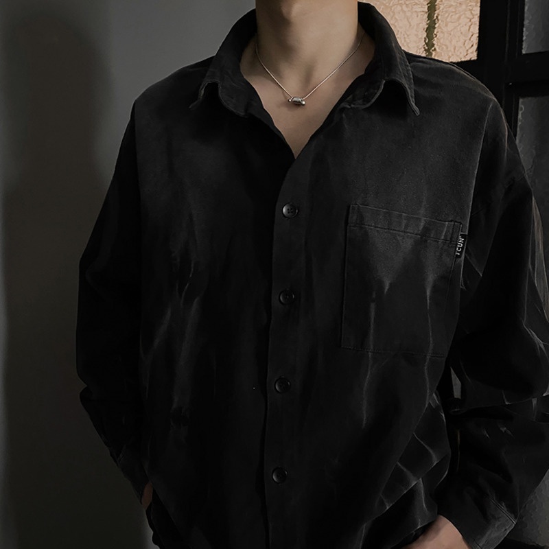 Vòng cổ Thép Titan Đính Hạt Phong Cách Hip Hop Thời Trang