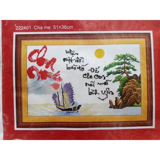 Tranh thêu thanh lý 18