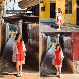 Áo Kimono Thổ Cẩm Tua Rua