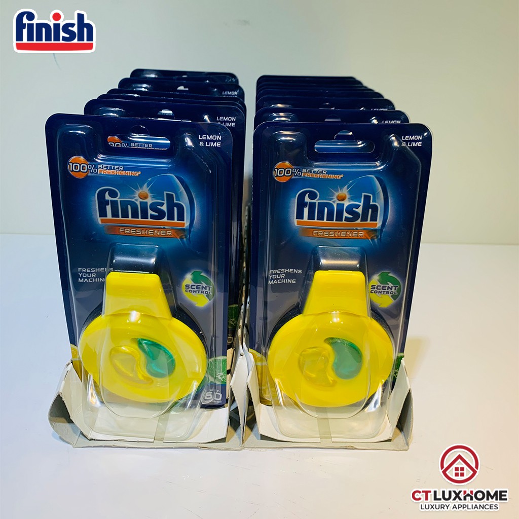Khử mùi máy rửa bát - Tinh dầu treo hương chanh Finish - Hàng chính hãng