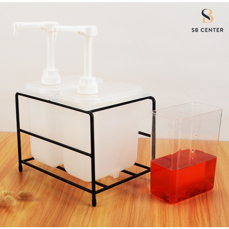 Bình Nhựa Đựng Siro Vòi Bơm 30ml Cao Cấp