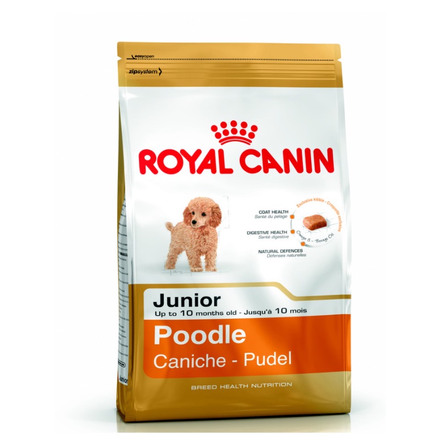 Thức ăn hạt Royal Canin cho chó Poodle tốt cho hệ tiêu hóa đường ruột túi 500g và 1.5kg - Dog Paradise