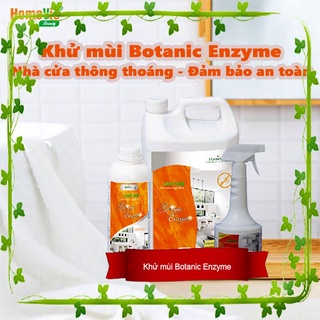 Xịt Khử Mùi Phòng HOMEVIC Botanic Enzyme 1L Diệt Khuẩn, Khử Mùi Nhanh