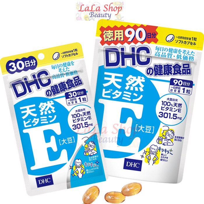 Viên Uống Bổ Sung Vitamin E DHC Nhật Bản