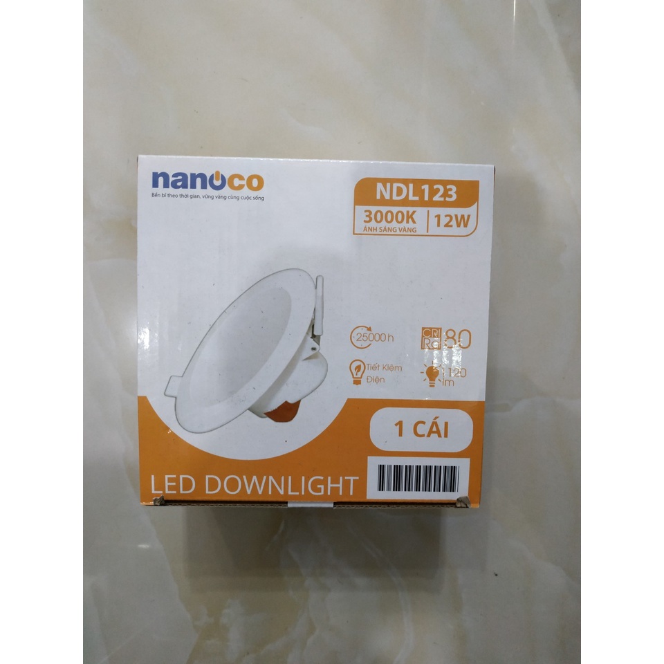 Đèn led âm trần Downlight Nanoco 8W 12W 14W NDL08