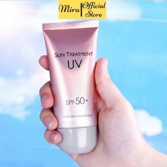 Kem Chống Nắng Trắng Da SUN TREATMENT SPF50+ Miraashop