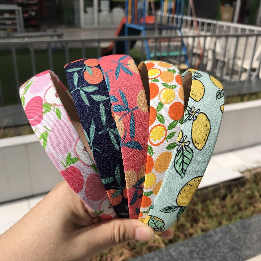 Cài tóc tiểu thư cài tóc hoa quả vintage - Mã CA020