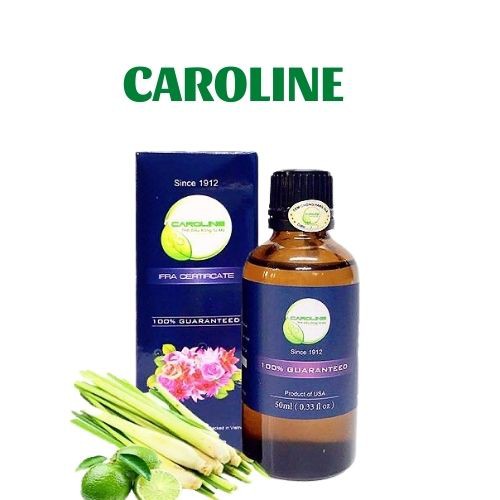 Tinh dầu Sả Chanh CAROLINE 10ml/50ml/100ml