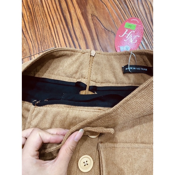 CHÂN VÁY CẠP CAO 3 KHUY NỮ RẺ ĐẸP | BigBuy360 - bigbuy360.vn