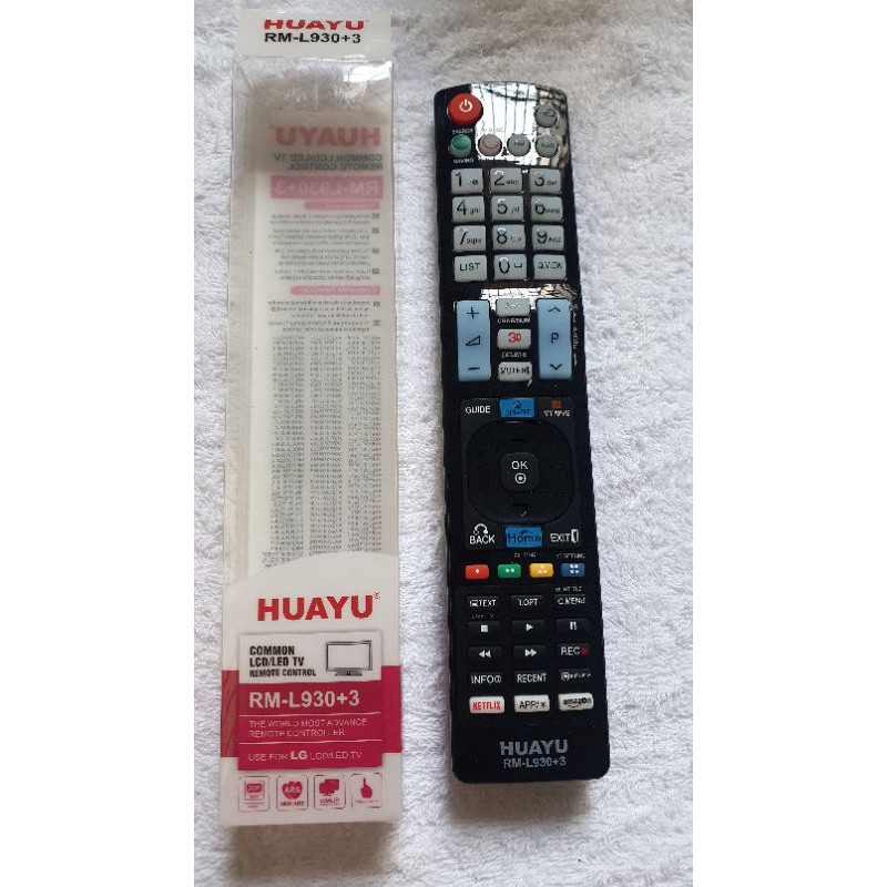 REMOTE ĐIỀU KHIỂN TVI LCD LED LG ĐA NĂNG HUAYU L930