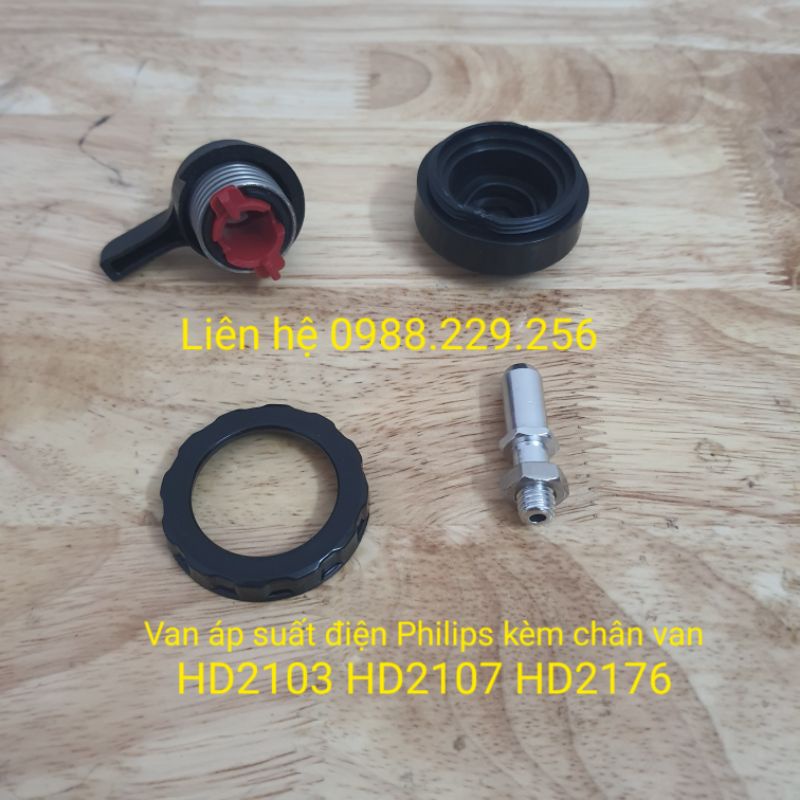 PHỤ KIỆN CHÍNH HÃNG - Van áp suất điện, gioăng chính, gioăng phụ, van phụ nồi áp suất  Philips HD2103 HD2107 HD2176