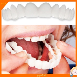 Răng giả màu trắng thoải mái phù hợp cho cả nam và nữ