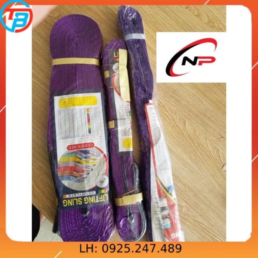 Dây bẹ cẩu hàng 1 tấn bản 35mm (3,5cm).size 2 và 3 mét