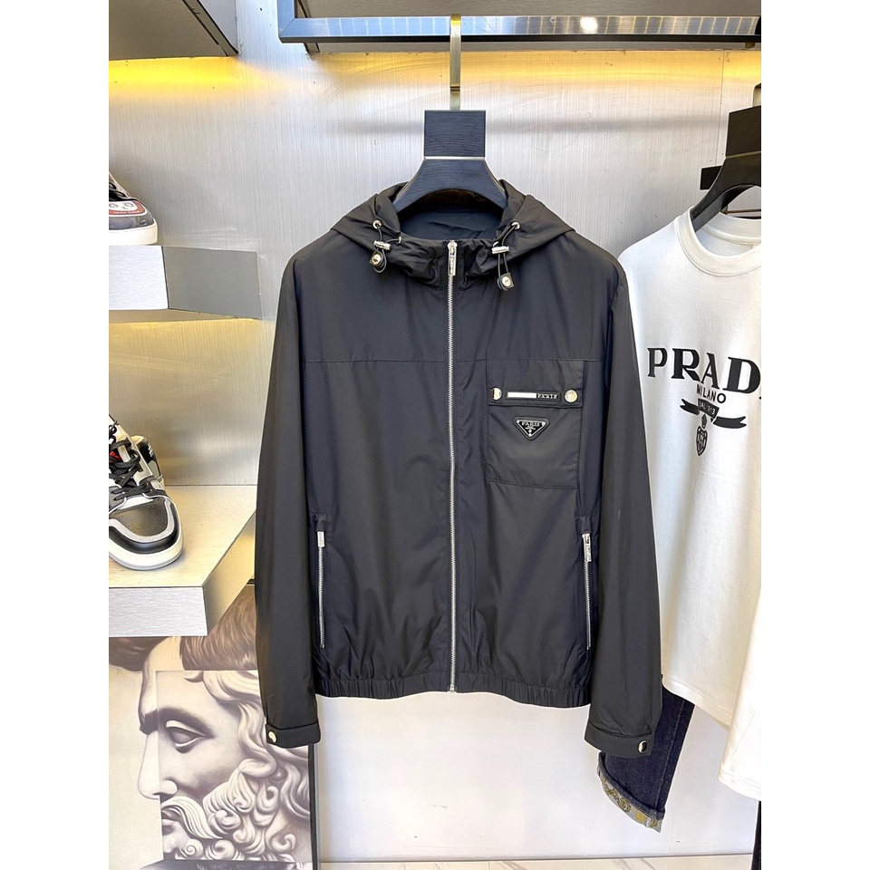 Áo khoác nam thời trang cao cấp PRADA kiểu dáng trẻ trung, năng động