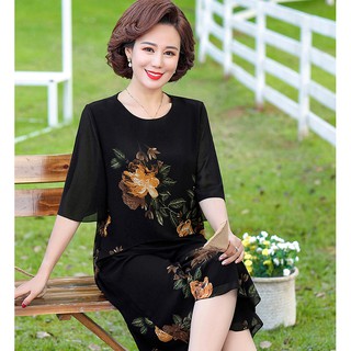 Bộ quần áo công sở, bộ quần áo nữ trung niên