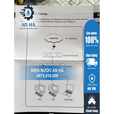 Bộ Chia Mạng Switch 8 Cổng