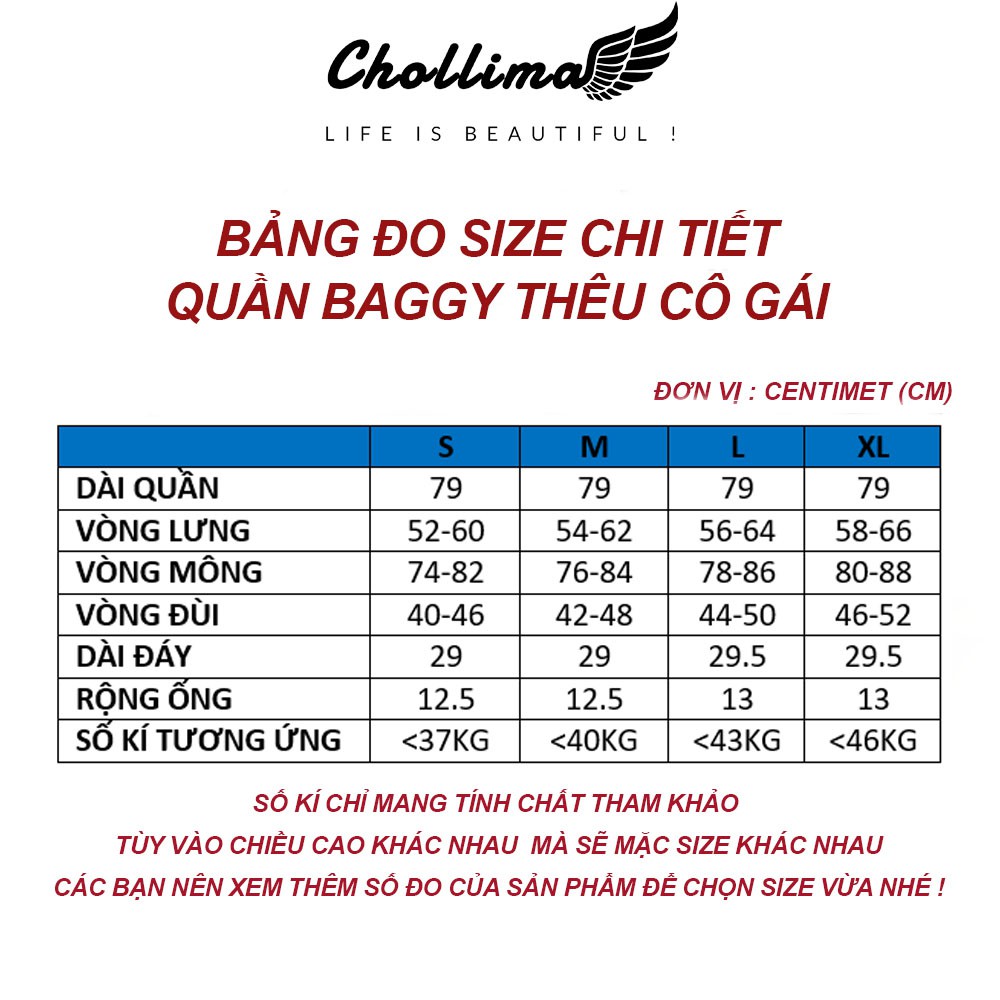 Quần jeans nữ lưng thun SAIGONJEAN thêu cô gái QD021 - Quần bò 9 tấc lưng thun