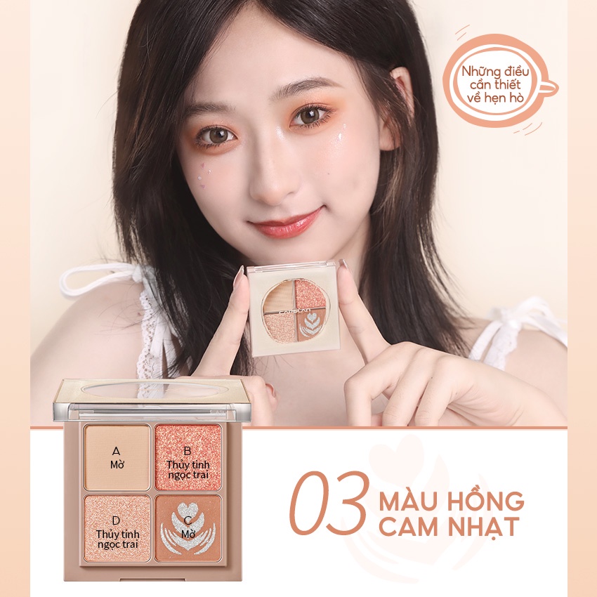 Phấn mắt trang điểm Carslan màu đẹp quyến rũ hợp thời trang 6g