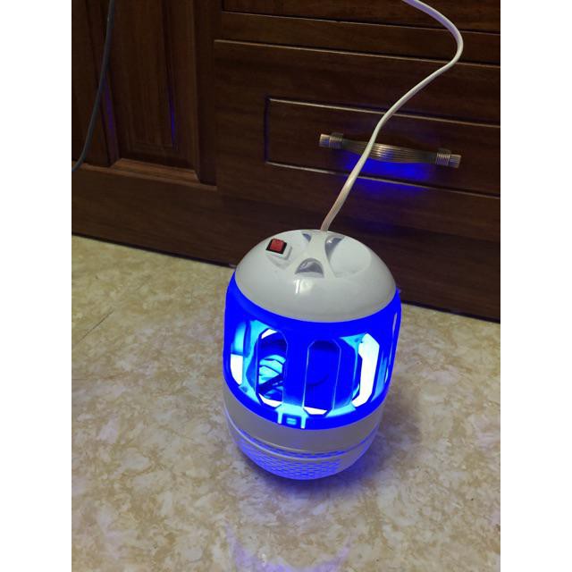 Đèn Bắt Muỗi Sakura Thay Thế Đèn Ngủ Công Nghệ Nhật Bản- Đèn Bắt Muỗi Trắng Xanh