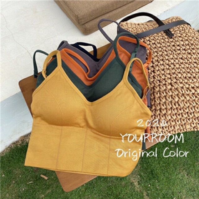 Áo Bra Tập Gym Croptop Khoét Lưng Loại Mới 657