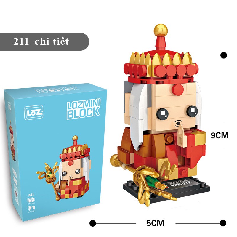 Bộ đồ chơi lắp ráp Các nhân vật hoạt hình Luffy,Zoro,Captain, Iron man,Sogoku chất liệu nhựa ABS an toàn  DochoitreemHCM