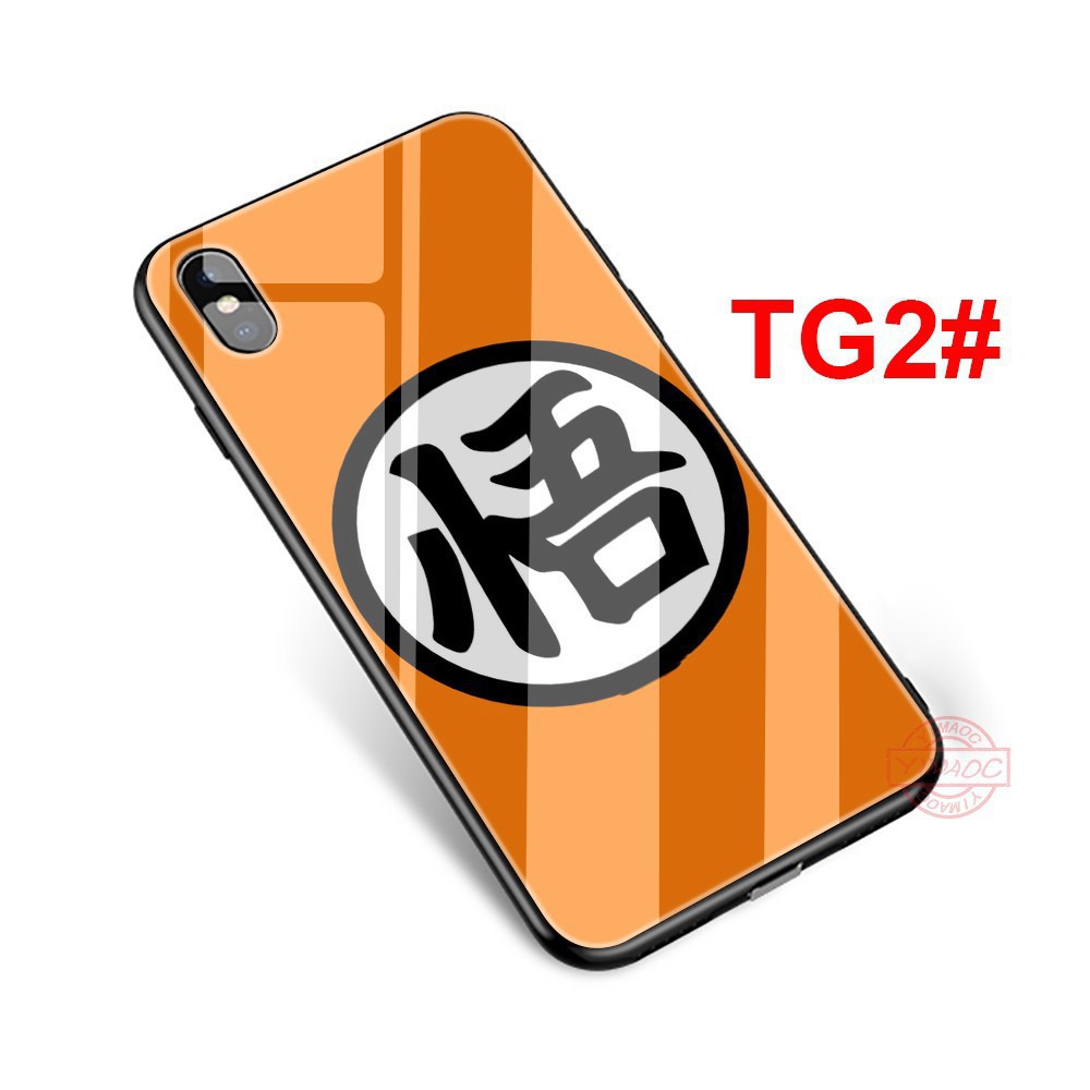 [Bb123]Ốp điện thoại mặt gương in hình Dragon Ball Z Son Goku Super cho iPhone 6 6S 7 Plus 8 Plus XR X XS Max