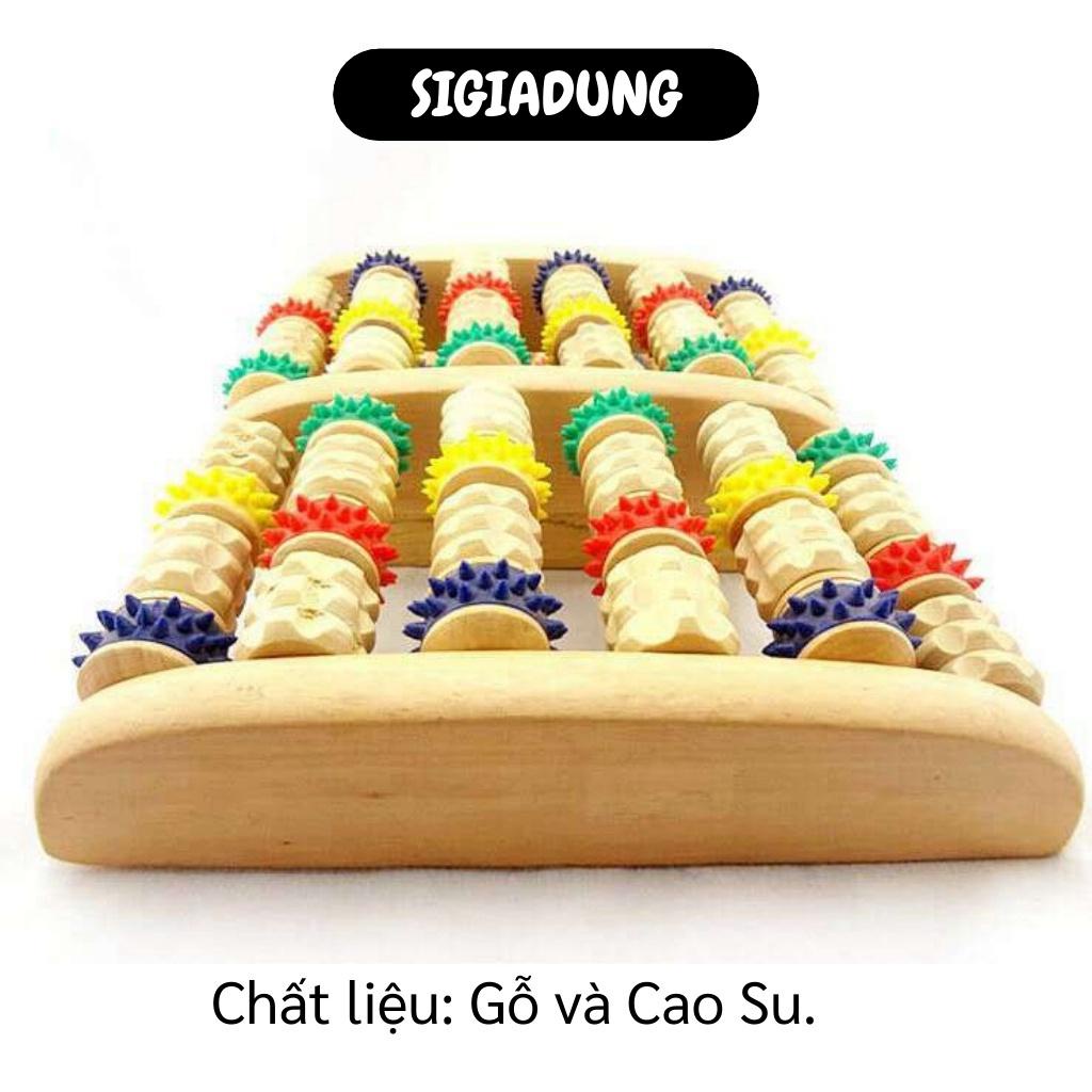 [SGD] Massage Chân - Bàn Lăn Mát Xa 6 Thanh Bấm Huyệt Thư Giãn 4135